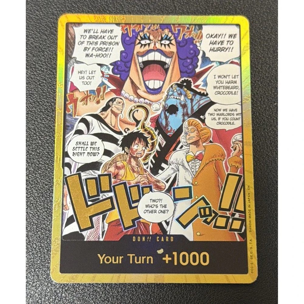 Bandai One Piece DON!! Your Turn +1000 Power Foil Alternate Art English V